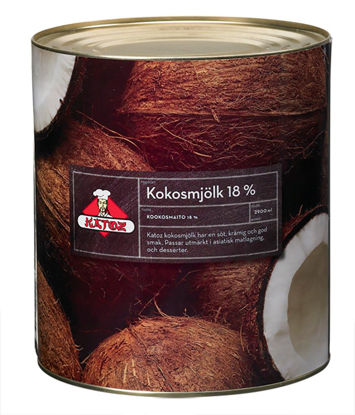 Picture of KOKOSMJÖLK 18% 6X2,9L