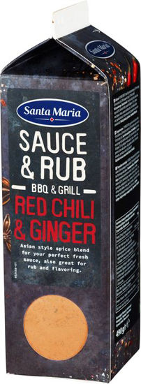 Picture of RUB BBQ RED CHILI GINGER 6X490