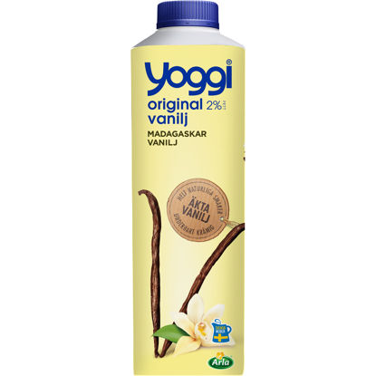 Picture of YOGGI VANILJ MADAGASKAR 6X1L