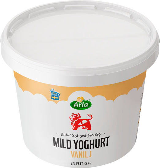 Picture of YOGHURT MILD VANILJ 2% 5KG