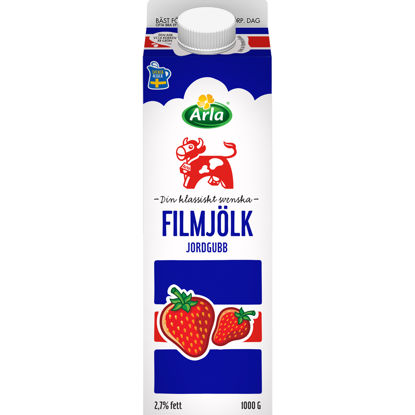 Picture of FILMJÖLK JORDGUBB 6X1L