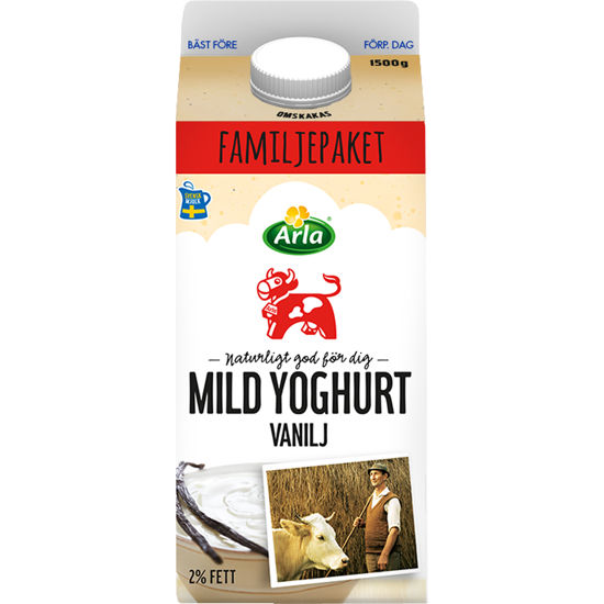 Picture of YOGHURT MILD VANILJ 6X1500G