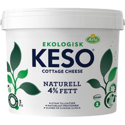 Picture of COTTAGE CHEESE 4% EKO 3KG