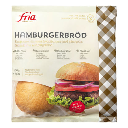 Picture of HAMBURGERBRÖD GLF 32X70G