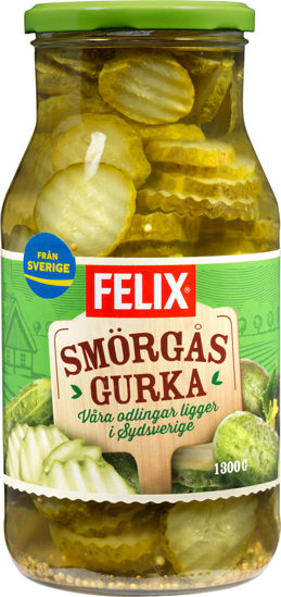 Picture of SMÖRGÅSGURKA SKIVAD 6X1,3KG