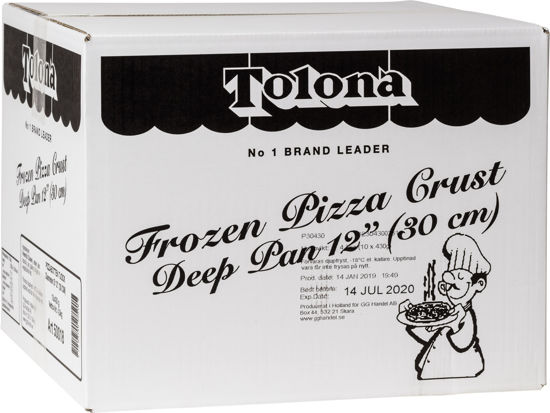 Picture of PIZZABOTTEN 12 TJ. 10X430G