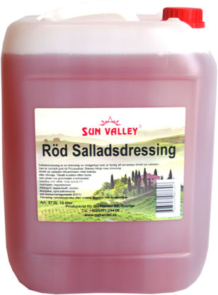 Picture of SALLADSDRESSING RÖD 10L