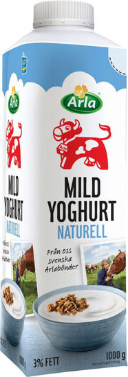 Picture of YOGHURT MILD NATURELL 3% 10X1L