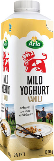 Picture of YOGHURT MILD VANILJ 2% 10X1L