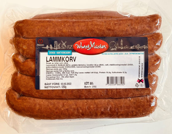 Picture of LAMMKORV 125G SE 4X1,25KG