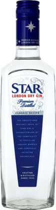 Picture of GIN STAR DRY 37,5% 12X70CL