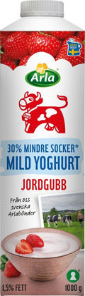 Picture of YOGHURT MILD JORDGUBB 6X1L