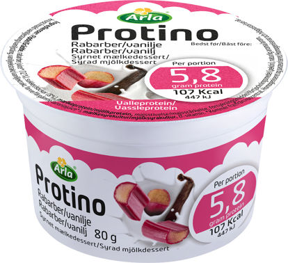 Picture of PROTINO RABARBER/VANILJ 8X80G