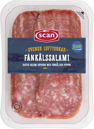 Picture of SALAMI FÄNKÅL SKIVA SE 12X200G