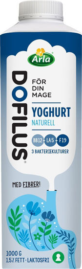 Picture of DOFILUS YOGHURT NATURELL 6X1L