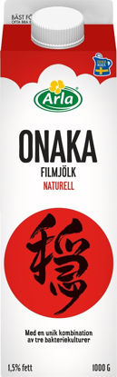 Picture of ONAKA FILMJÖLK NATURELL 6X1L