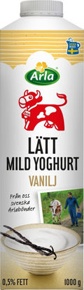 Picture of YOGHURT MILD LÄTT VANILJ 10X1L