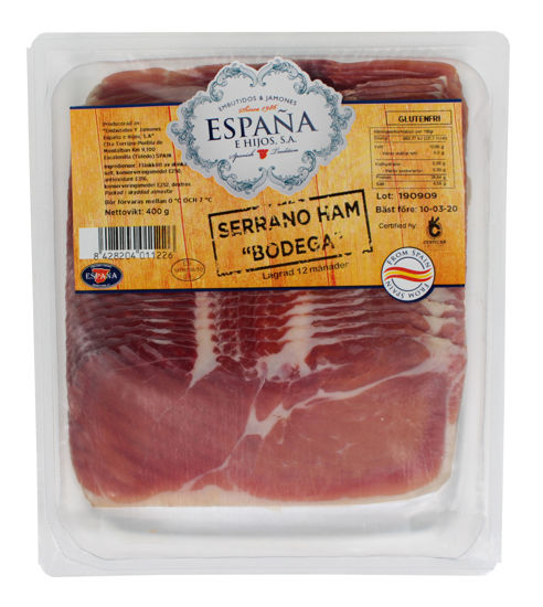 Picture of SKINKA SERRANO SKIV EU 12X400G