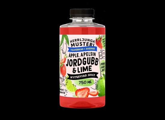 Picture of JUICE JORDGUBB & LIME 750ML