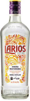 Picture of GIN LARIOS DRY 37,5%  6X70CL