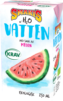 Picture of SMAKIS VATTEN MELON KRAV 27X25