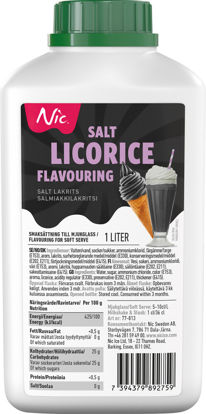 Picture of SIRUP SALTLAKRITS 9X1L