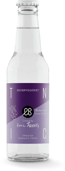 Picture of TONIC SVART VINBÄR EKO 12X20CL