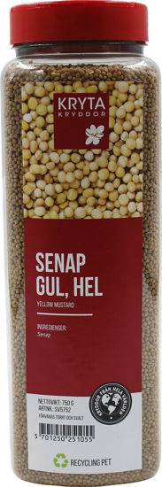 Picture of SENAPSFRÖ GULT HELA BURK 750G